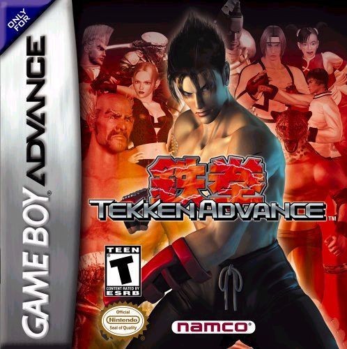 Capa do jogo Tekken Advance
